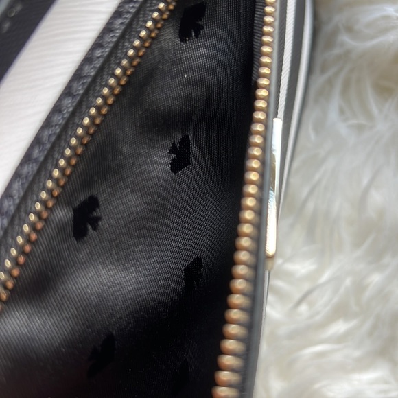 Kate Spade Shore Street Sailing Stripe Tinie Wristlet Black Multi - Picture 5 of 10